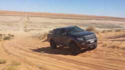 CalOffroad Suspension Lift  Ford Ranger Phil Testing on Big Red