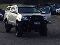 CalOffroad Customer Rides Toyota Hilux 6 in Lift