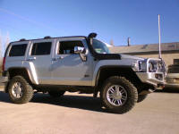 Hummer H3 with Suspension Lift